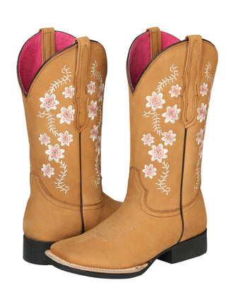 Cowboy Boot  - El Geneal Rodeo - Woman Nubuck - Peach