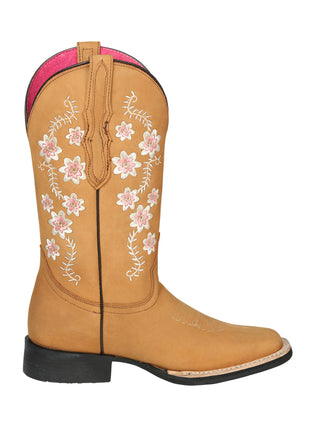 Cowboy Boot  - El Geneal Rodeo - Woman Nubuck - Peach