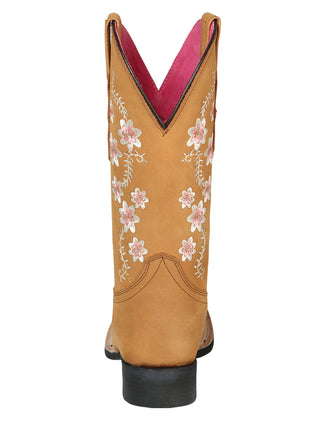 Cowboy Boot  - El Geneal Rodeo - Woman Nubuck - Peach