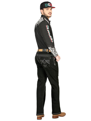 Centenario Bootcut Denim Jeans - Black