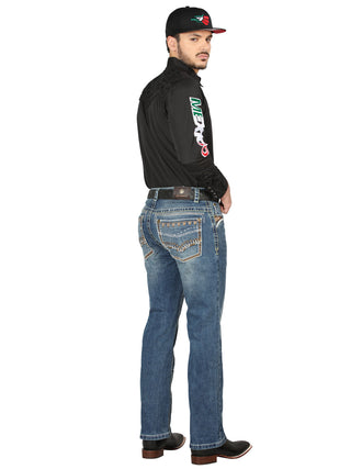 Centenario Bootcut Denim Jeans - Dark Blue