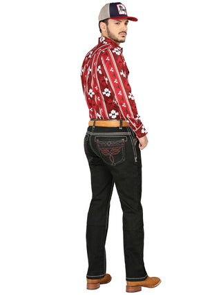 Centenario Bootcut Denim Jeans - Black