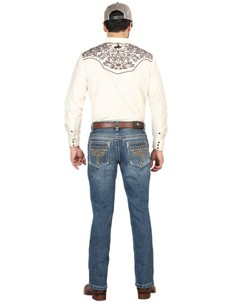 Centenario Bootcut Denim Jeans - Dark Blue