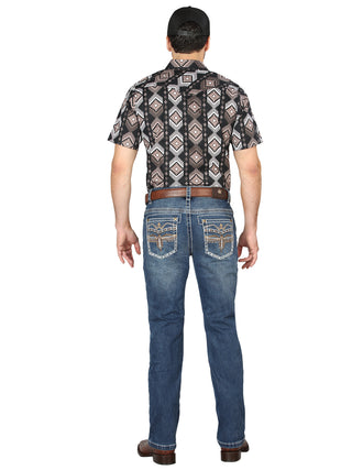 Centenario Bootcut Denim Jeans - Dark Blue