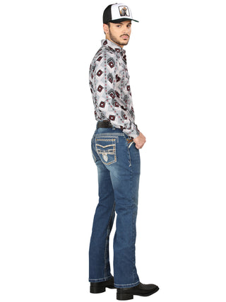 Centenario Bootcut Denim Jeans - Dark Blue