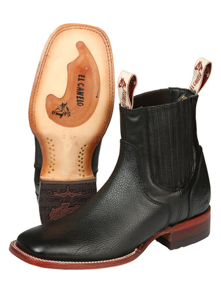 El Canelo Men’s Ankle Boots - Caisson Black