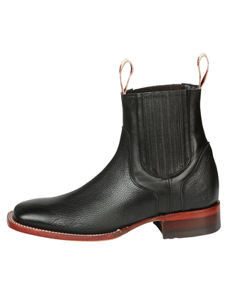 El Canelo Men’s Ankle Boots - Caisson Black