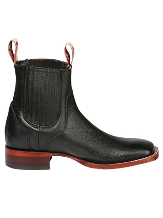 El Canelo Men’s Ankle Boots - Caisson Black