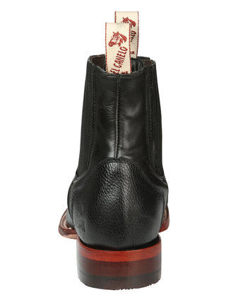 El Canelo Men’s Ankle Boots - Caisson Black