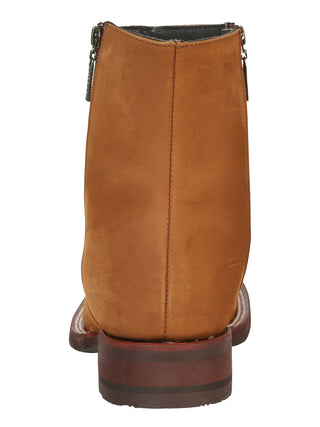 El Canelo Men’s Ankle Boots - Nobuck Taupe