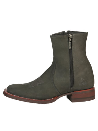 El Canelo Men’s Ankle Boots - Nobuck Gray