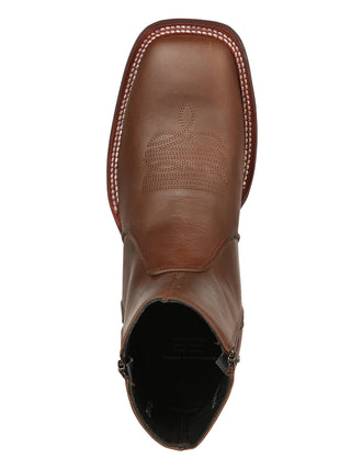 El Canelo Men’s Ankle Boots - Crazy Leather Wood