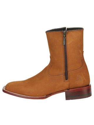El Canelo Men’s Ankle Boots - Nobuck Taupe