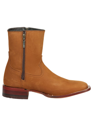 El Canelo Men’s Ankle Boots - Nobuck Taupe