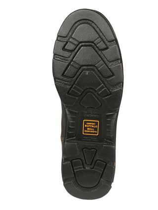 Buffalo & Bull Men’s Work Boots with Toe Cap Bovine Leather - Rino  Moka