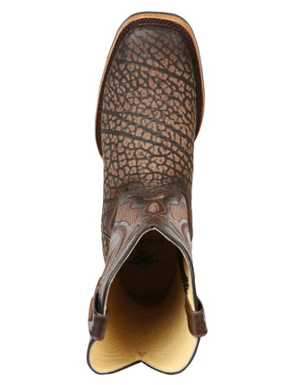 Men’s El General Rodeo Boot - Imitation Bull Neck Sand