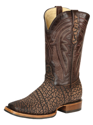 Men’s El General Rodeo Boot - Imitation Bull Neck Sand