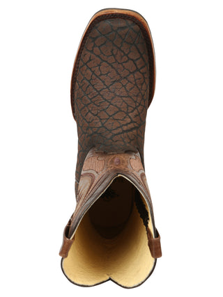 Men’s El General Rodeo Boot - Imitation Bull Neck Brown