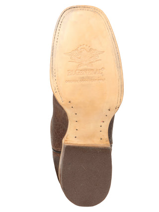 Men’s El General Rodeo Boot Elephant Print Brown