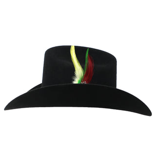 Tombstone 1,000x "El Patron" Nutria Felt Cowboy Hat - Black