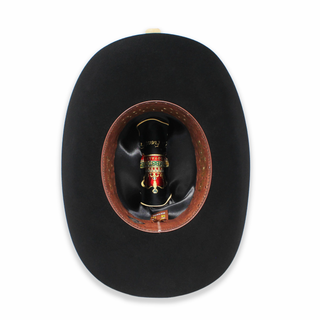 Tombstone 1,000x "El Patron" Nutria Felt Cowboy Hat - Black