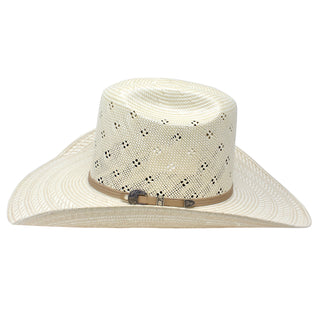 Side view of 100X Ranger flores Cowboy Hat 