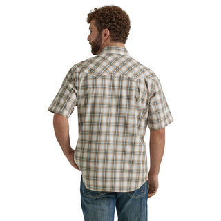 Wrangler Men's Retro Short Sleeve Western Snap Shirt