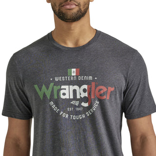 Wrangler Mexico Western Denim Graphic T-Shirt