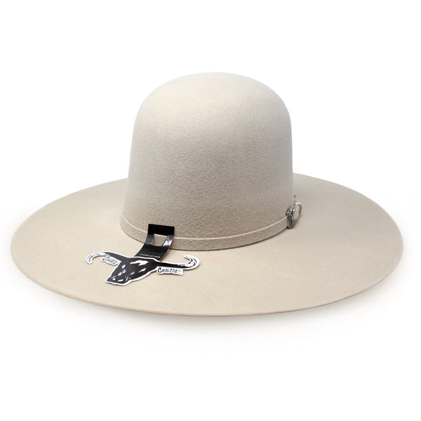 Cuernos Chuecos 6X Open Crown - Silver Belly
