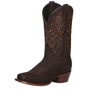 El General Womens Rodeo Boot  Limited Edition - Nobuck Brown