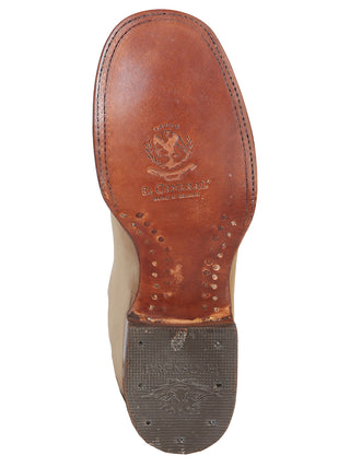 El General Square Toe Ankle Boot - Nobuck Sand