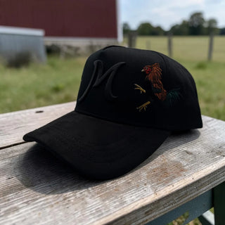 Black "M" Double Gallo Snapback Hat