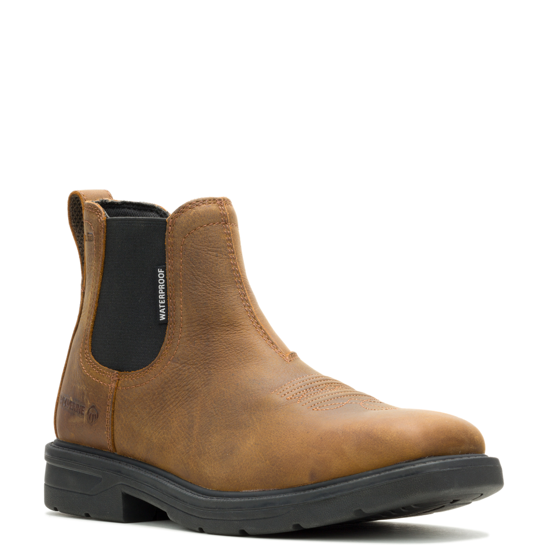 Wolverine Rancher Level Chelsea Slip-On Steel-Toe Work Boot – MexWest Wolverine Rancher Level Chelsea Slip-On Steel-Toe Work Boot – MexWest