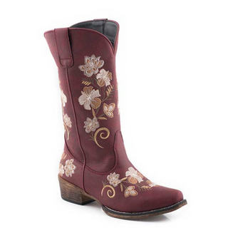 Roper Women's Riley Floral Western Performance boots