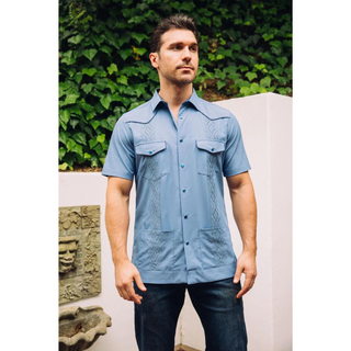Men's Modern Fit GUAYABERA Shirt
