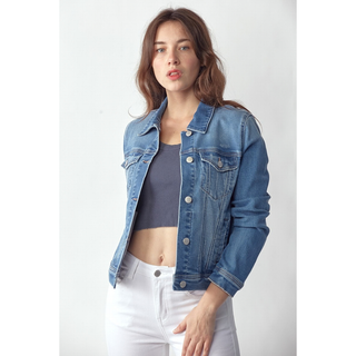Vintage Washed Denim Jacket