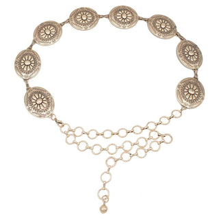 Women's Concho Chain Belt