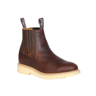 Establo Men’s Work Ankle Boot - Bull Fight Leather - Honey