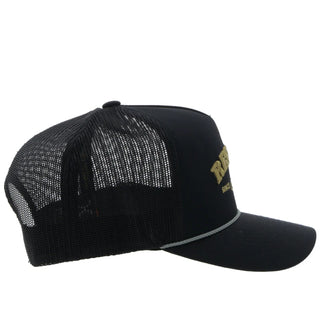 "Resistol" Black with Gold Stitching Hat