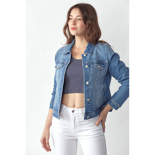 Vintage Washed Denim Jacket