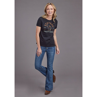 Stetson Women's Quality Goods Horse Graphic Tee