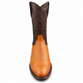 Los Altos Teju Roper Cowboy Boot - Antique Saddle
