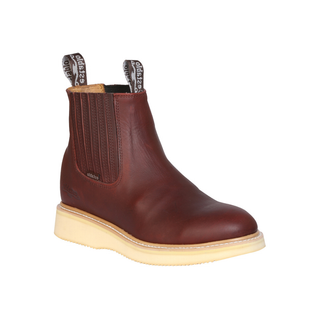 Establo Men’s Work Ankle Boot - Grasso Leather - Shedron
