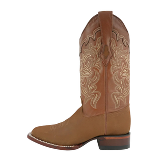 Los Altos Nubuck Leather Cowboy Boots- Shedron
