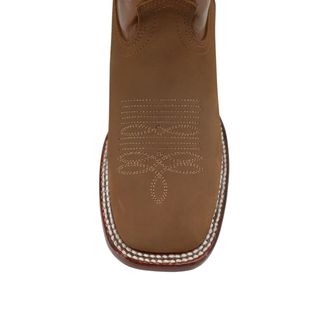 Los Altos Nubuck Leather Cowboy Boots- Shedron