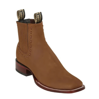 Los Altos Ladies Nubuck Ankle Boots - Shedron
