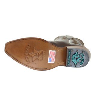 Los Altos Snip Toe Deer Boot- Brown
