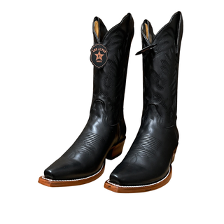 Los Altos Crazy Snip Toe Boot- Black