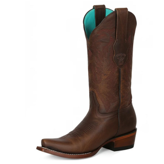 Los Altos Rage Snip Toe Boot- Walnut