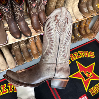 Live photo of Single Los Altos Women’s Dubai Boot in Vintage Brown